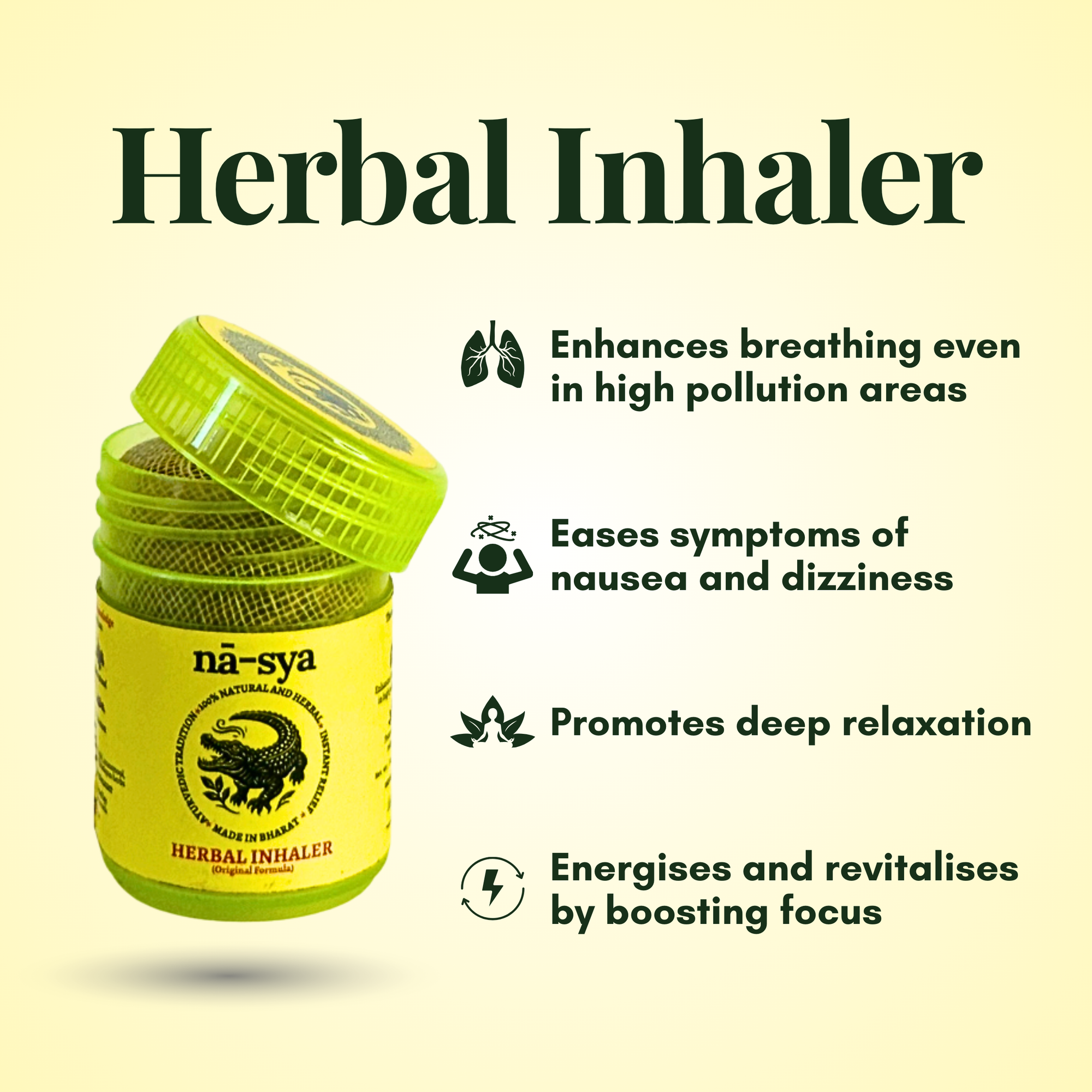 Herbal Inhaler (Original Formula)
